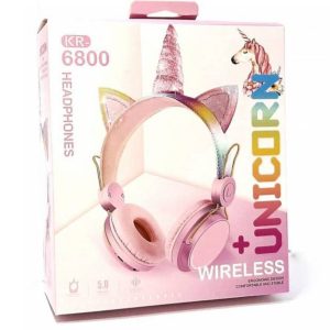 Audífonos Bluetooth unicornio