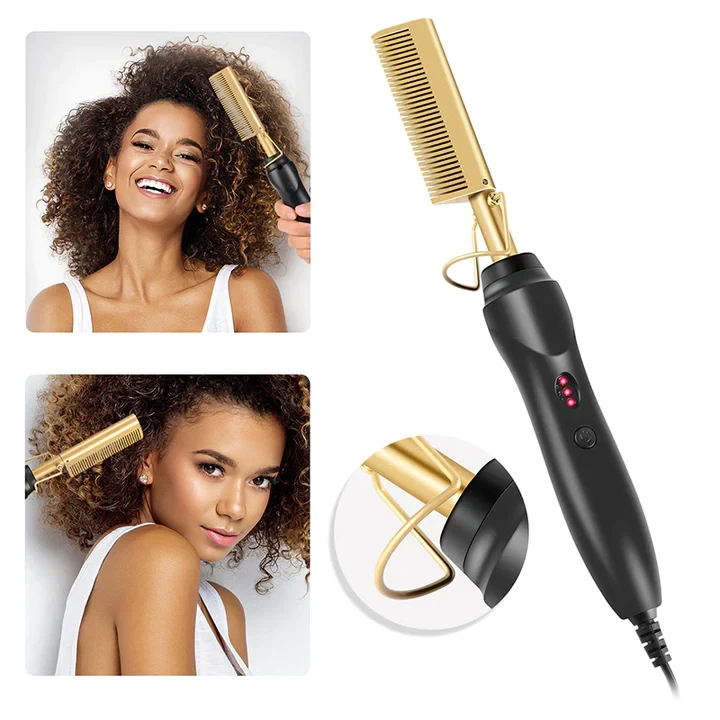 BRUSH™️ 2 EN 1 PEINE ALISADOR Y RIZADOR - Imagen 3